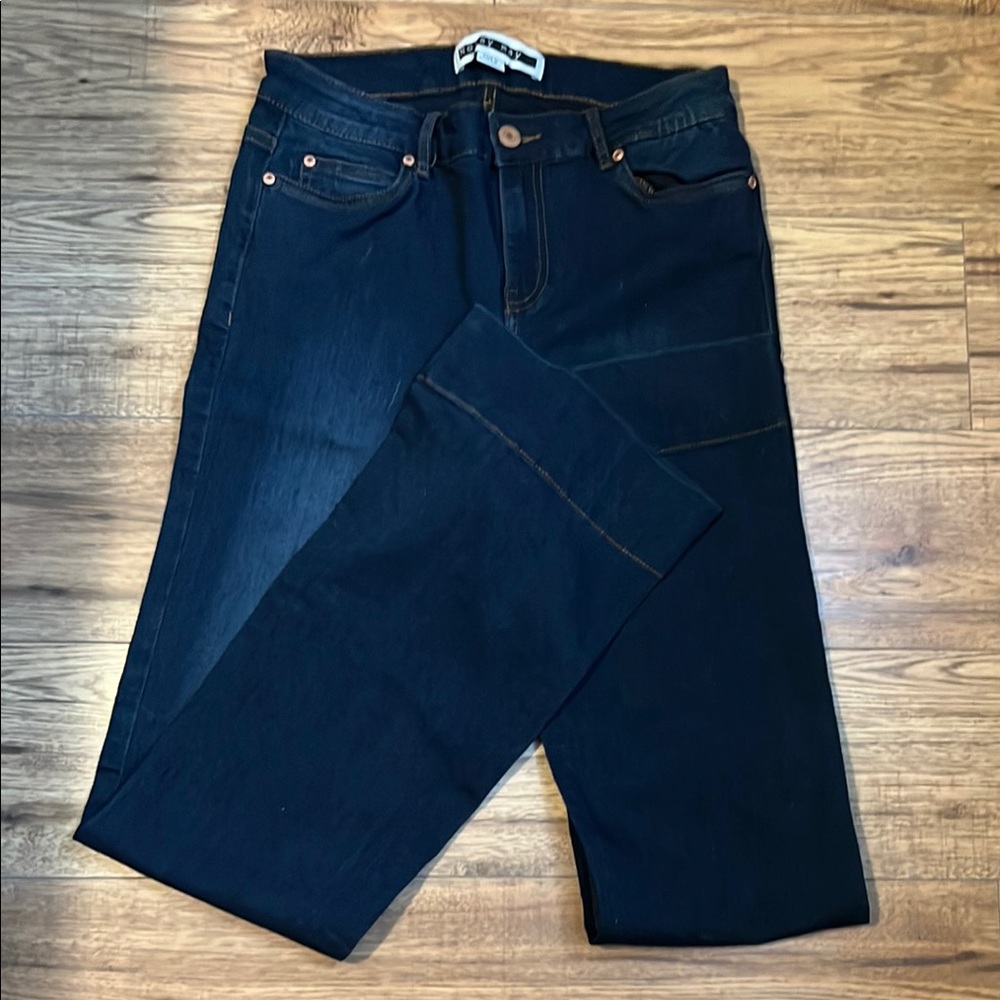 Dark Blue Denim Jeans